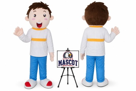Funny Boy Mascot Costume