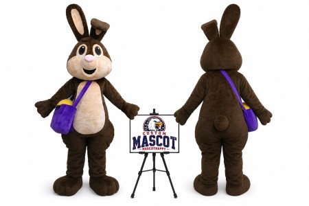 Funny Easter Bunny Rabbit Mascot Costume for Easter Events
