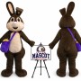 Funny Easter Bunny Rabbit Mascot Costume for Easter Events
