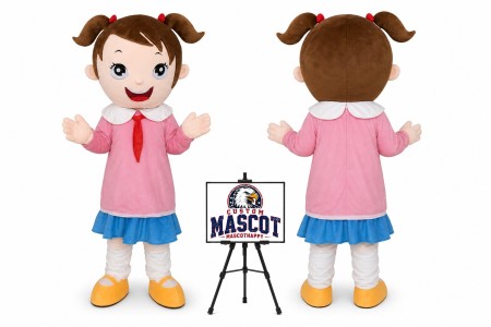 Funny Girl Mascot Costume