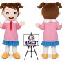 Funny Girl Mascot Costume