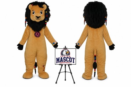 Funny Little Lion Mascot Costume