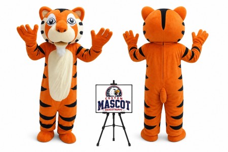 Funny Tiger Adult Animal Mascot Costume