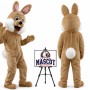 Fur Fanny Rabbit Mascot Costume for Easter Events