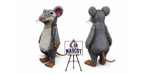 Fur Mouse Rat Mascot Costume Fur Mouse Rat Mascot Costume
