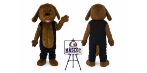 Furry Dog Mascot Costume Furry Dog Mascot Costume
