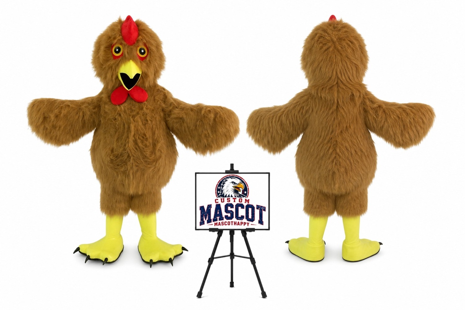 Furry Rooster Costume Adult Rooster Mascot Costume Furry Rooster Costume Adult Rooster Mascot Costume