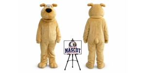 Furry Dog Mascot Costume Furry Dog Mascot Costume