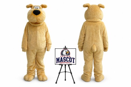 Furry Dog Mascot Costume