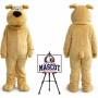 Furry Dog Mascot Costume