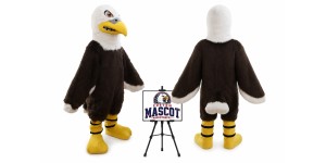 Furry Eagle Mascot Costume Furry Eagle Mascot Costume