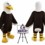 Furry Eagle Mascot Costume