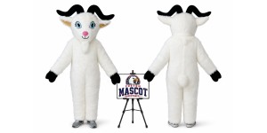 Furry Goat Mascot Costume Furry Goat Mascot Costume