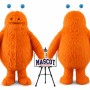 Furry Robot Bear Mascot Costume