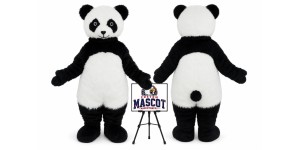 Furry Panda Mascot Costume Furry Panda Mascot Costume
