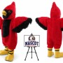 Furry Parrot Mascot Costume