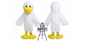 Furry Adult Pelican Bird Mascot Costume Furry Adult Pelican Bird Mascot Costume