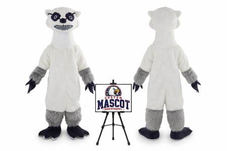 Furry Badger Mascot Costume