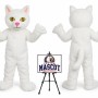 Furry Cat Mascot Costume