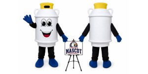 Gas Tank Mascot Costume Gas Tank Mascot Costume