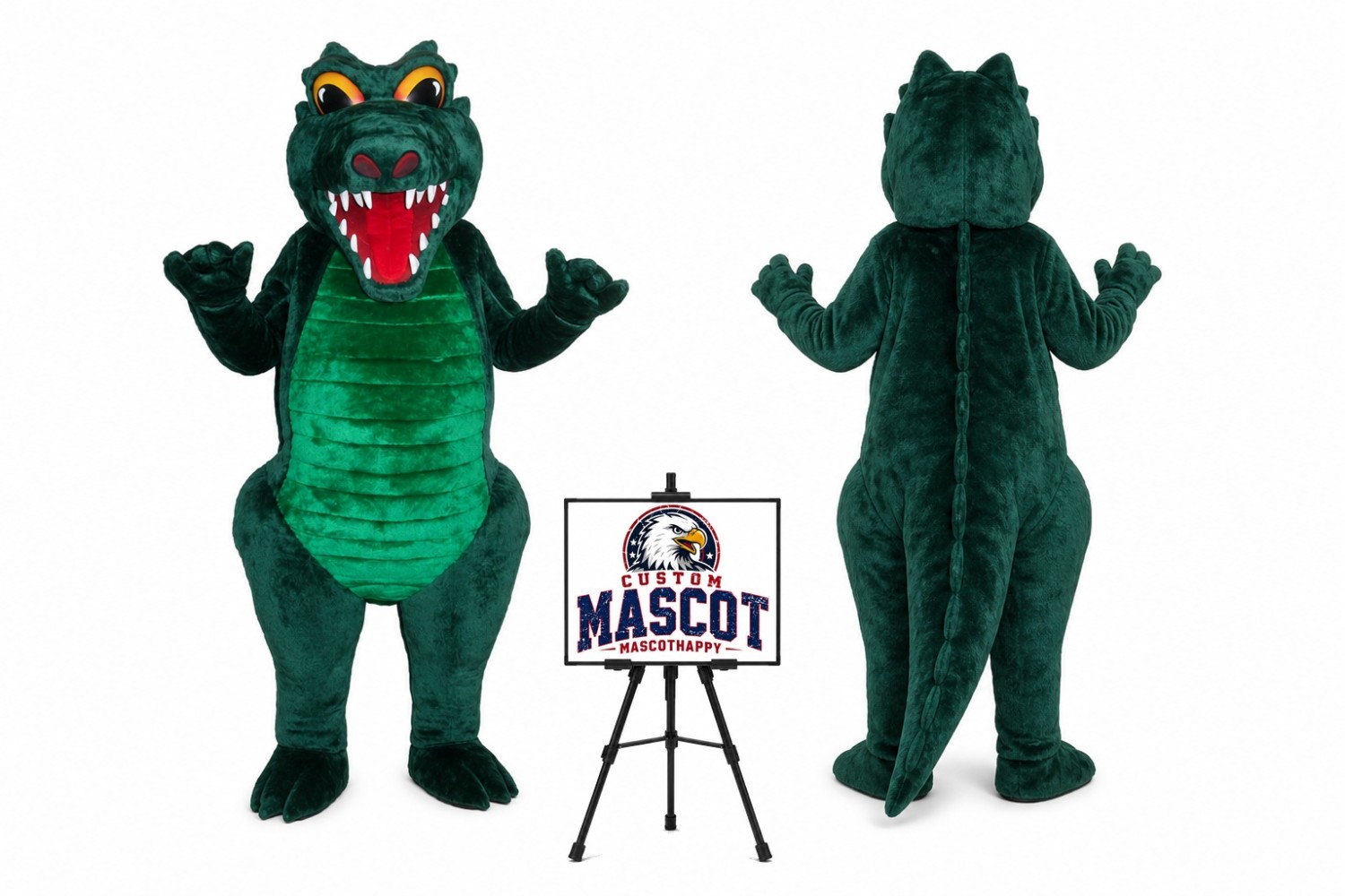 Gator Aligator Crocodile Mascot Costume Gator Aligator Crocodile Mascot Costume