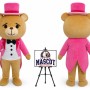Gentleman Bear Mascot Costume