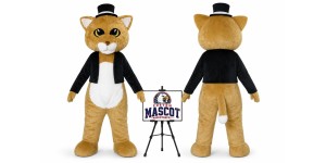 Gentleman Cat Mascot Costume Gentleman Cat Mascot Costume