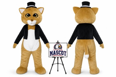 Gentleman Cat Mascot Costume