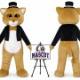 Gentleman Cat Mascot Costume