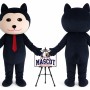 Gentleman Cat Mascot Costume