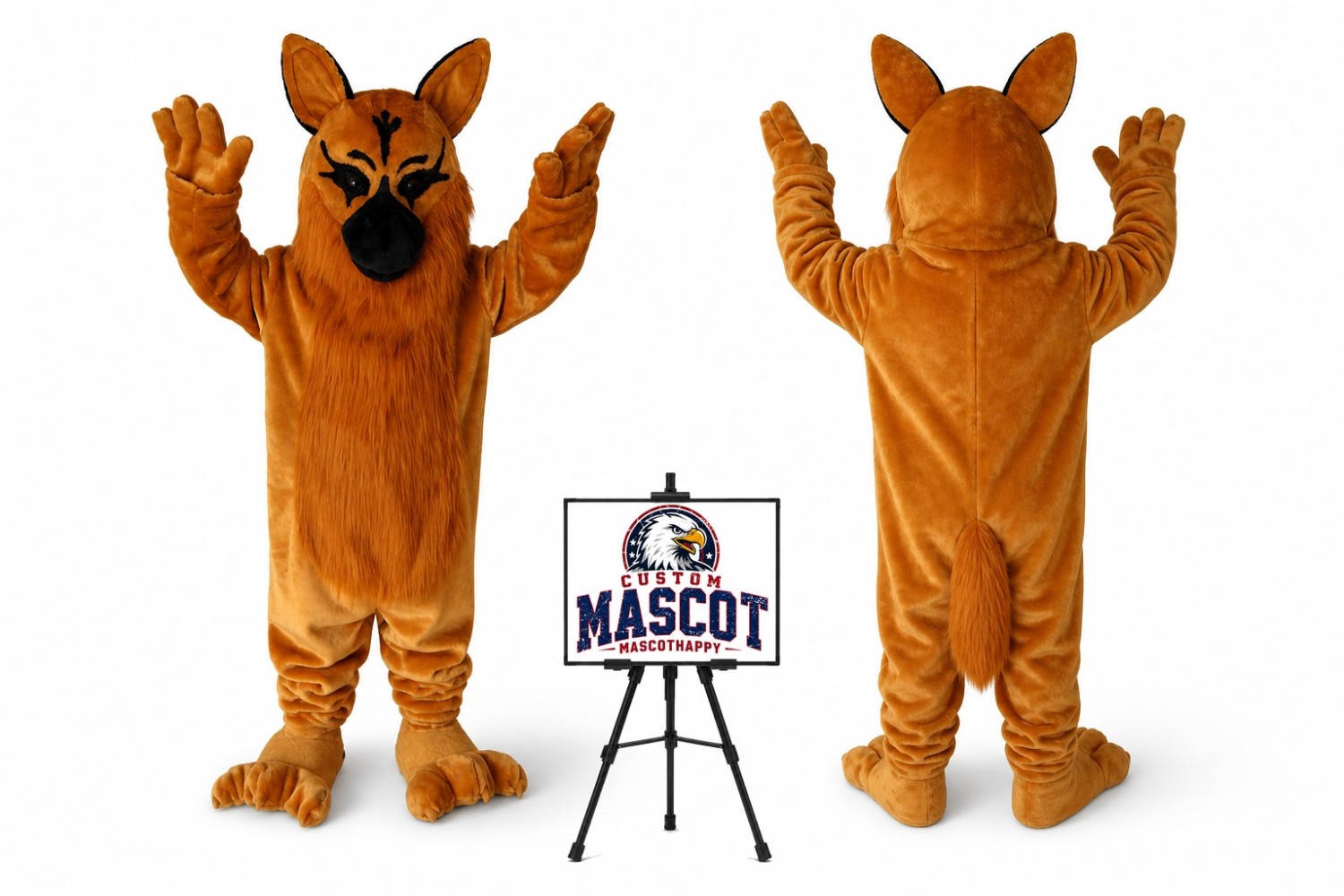 German Shepard Dog Mascot Costume German Shepard Dog Mascot Costume