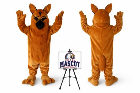 German Shepard Dog Mascot Costume
