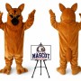 German Shepard Dog Mascot Costume