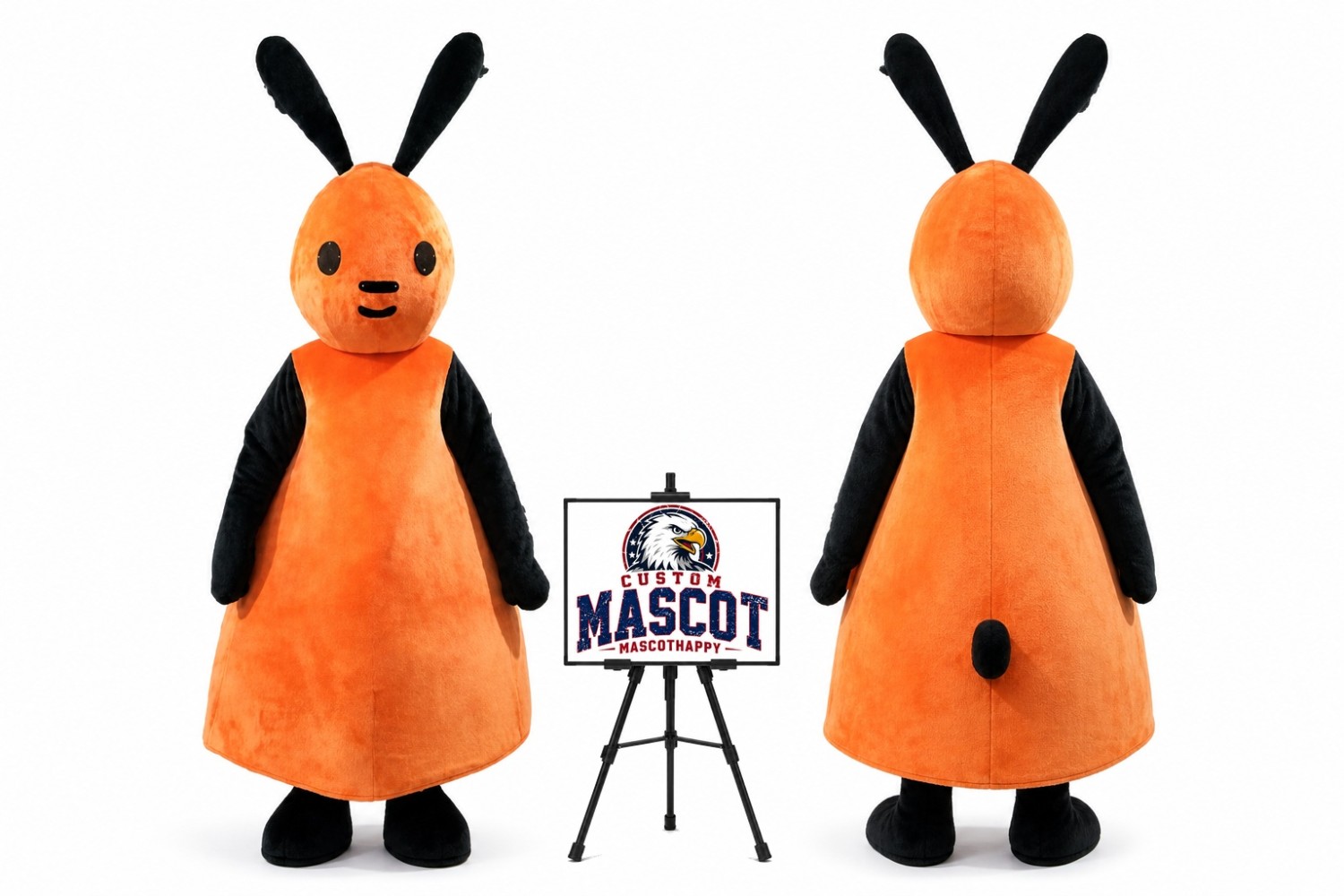 Giant Easter Bunny Mascot Costume for Easter Events Giant Easter Bunny Mascot Costume for Easter Events