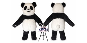 Giant Panda Long Hair Mascot Costume Giant Panda Long Hair Mascot Costume
