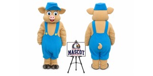 Giant Pig Mascot Costume Giant Pig Mascot Costume