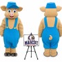 Giant Pig Mascot Costume