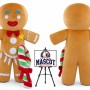 Gingerbread Man Cookies Mascot Costume for Food Events