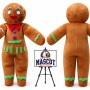 Gingerbread Man Mascot Costume for Christmas Events