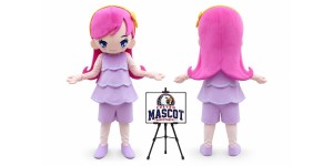 Girl Mascot Costume Girl Mascot Costume