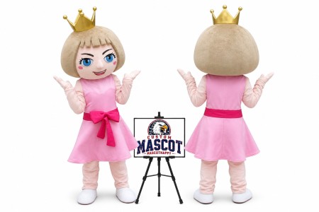 Girl Princess Mascot Costume
