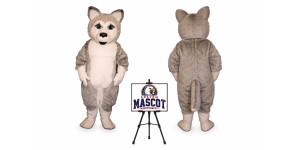 Girl Wolf Mascot Costume Girl Wolf Mascot Costume
