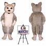 Girl Wolf Mascot Costume