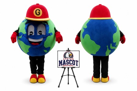 Globe Mascot Costume