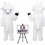 Goat Sheep Long Hair Mascot Costume