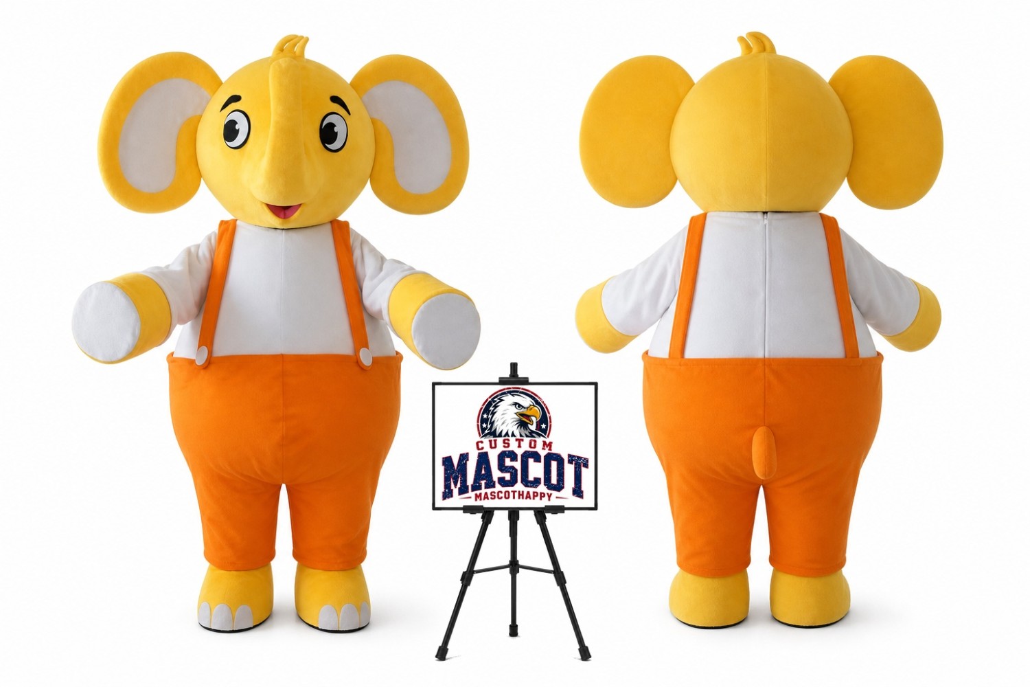Adult Elephant Mascot Costume Adult Elephant Mascot Costume