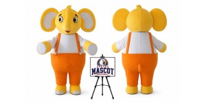Adult Elephant Mascot Costume Adult Elephant Mascot Costume