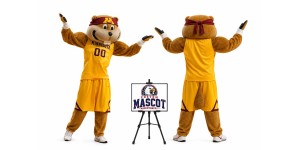 Goldy The Gopher Mascot Costume Goldy The Gopher Mascot Costume