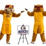 Goldy The Gopher Mascot Costume