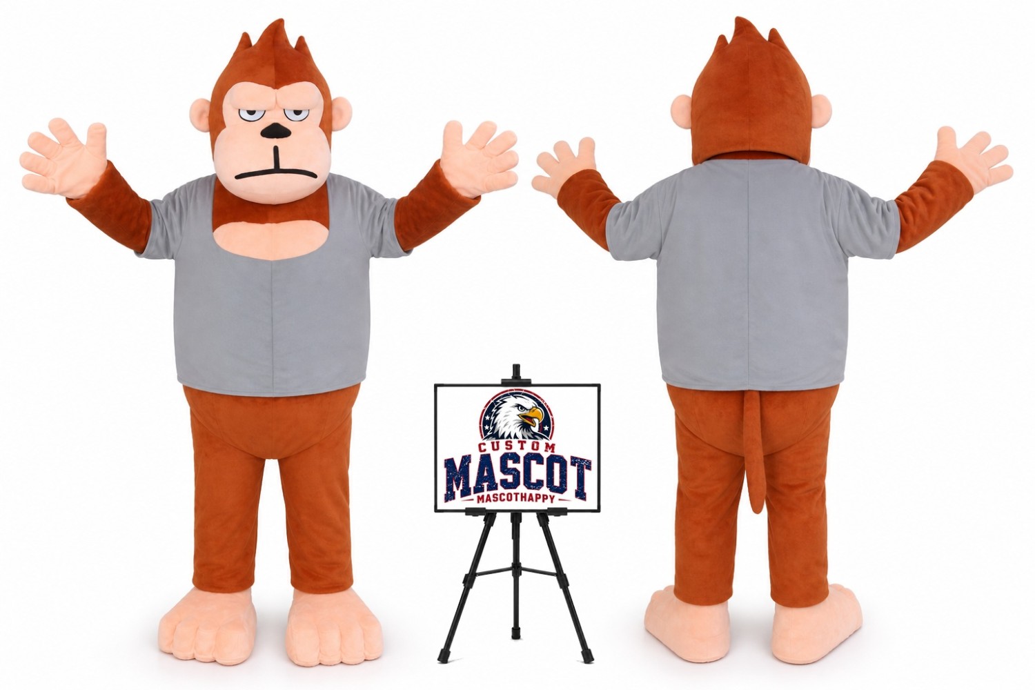 Gorilla Mascot Costume Gorilla Mascot Costume